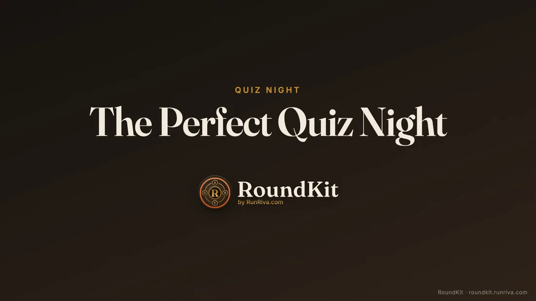 RoundKit - the flagship quiz night deck